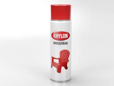 Spray paint can 3D model purchase
