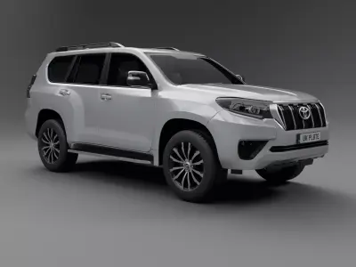 Toyota Land Cruiser Prado Free 3D model