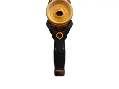 Futuristic Gravity Gun 3D Model 3D model