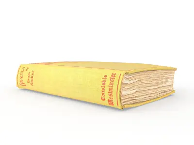 Bram Stoker Dracula Book First Edition 3D model
