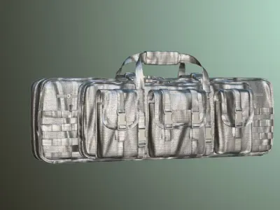 Military Rifle Case Free 3D model