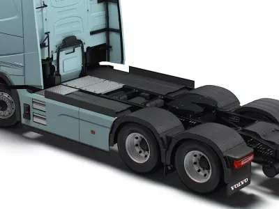 Volvo FH Aero Electric 6x2 Tractor 2026 3D model