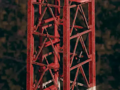 Radio Tower 3D model get
