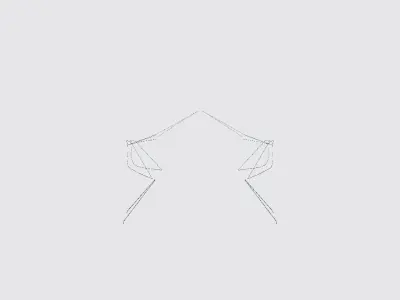 Limbs Explosion Booster Rope Low-poly 3D model