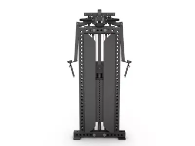 Commercial-grade Pec Deck or Pec Fly Rear Delt Machine 3D model