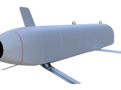 S8000 Banderol Low-poly 3D model
