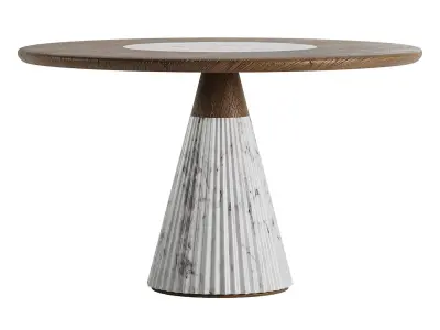 customizable chair marilyn table 3D model