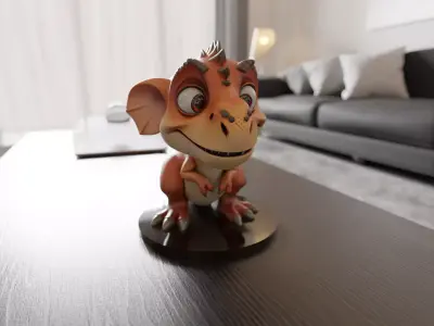 dinosaur 3D print model
