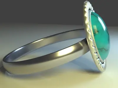 MALE RING  3D model