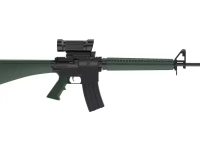 Colt Canada C7A1 3D model