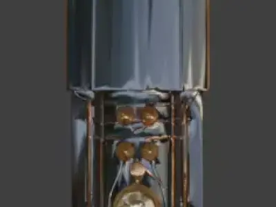 Steampunk Heavy Armored Train 3D Model Low-poly 3D model purchase