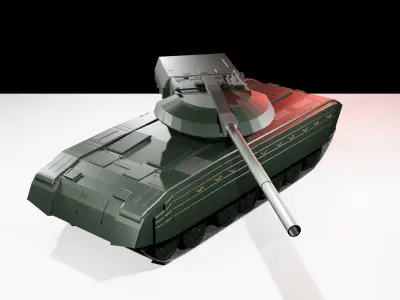 Military equipment 3D model