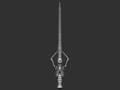 5 fantasy swords 3d printable 3D print model