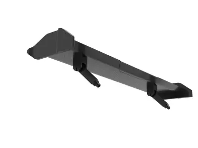 Modern spoiler tuning gear rc car  3D model