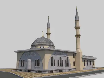 Mosque 3D model buy