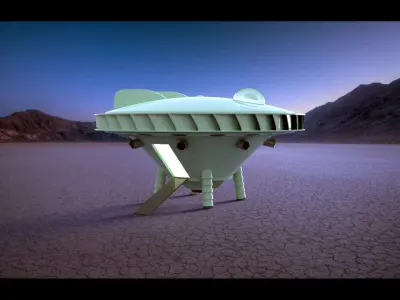 Devil Saucer Free 3D model