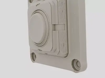 Industrial Factory Control Button Housing for 3D print 3D model