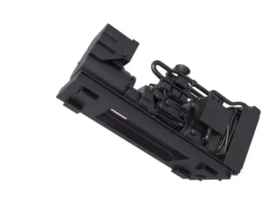 diesel generator - generator stl - sci fi generator 3D print model