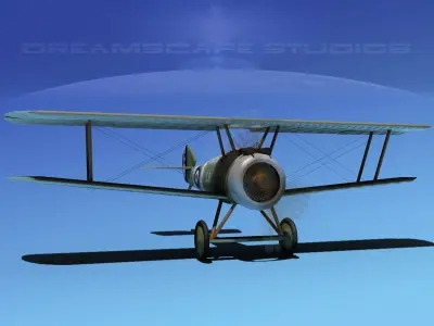 Sopwith Camel 3D model from CGTrader