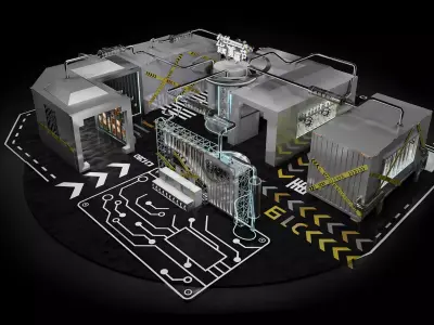 CoreLink Future Data Factory 3D model