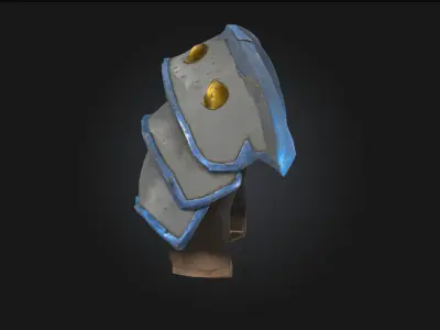Armored Guard  Sentinel of Steel and Honor 3D model