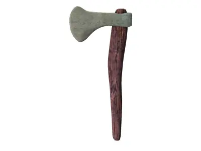 Axe Tool Low-poly 3D model