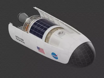 NASA HAVOC Crew Transfer Vehicle 3D model