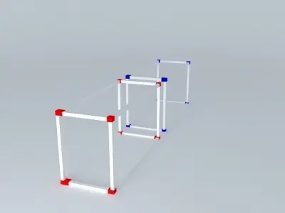 Chassis two boxes Free 3D model