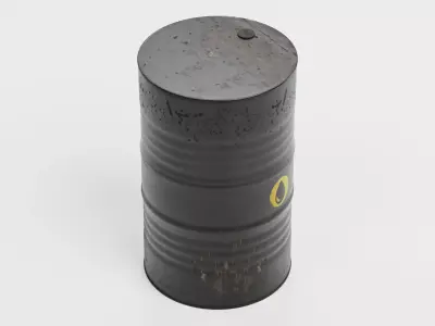 -Oil Barrel- 3D model