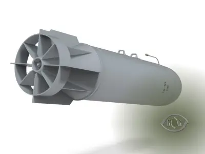 Cluster aviation bomb RBK 500  AO 2 5 RTM Moulage 3D printable  3D model