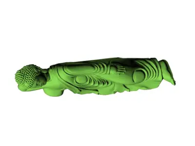 Buddha statue 3D print model