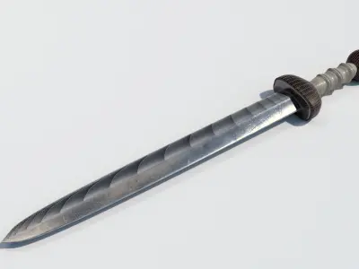 Gladius hispaniensis 3D model