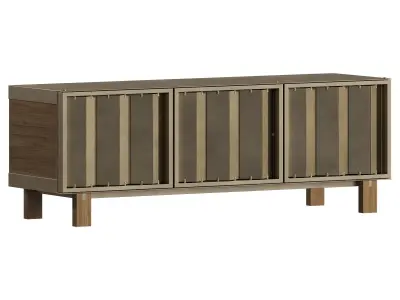 Louver Cabinet by JListon 3D model