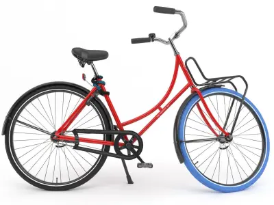 Oma fiets Free 3D model