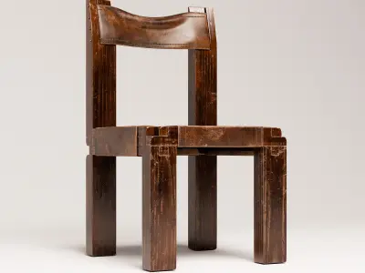 Pierre Chapo S11 Chair 3D model