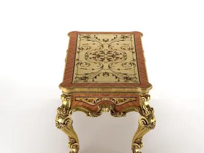  Coffee table  Rectangular 3D model