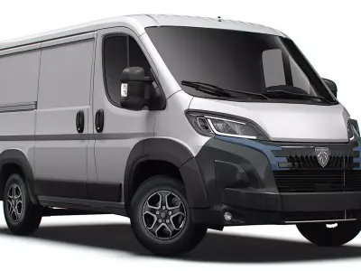 Peugeot Boxer Van L1H1 2024 3D model