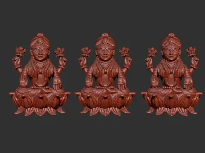 Laxmi ji  3D print model