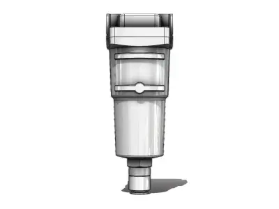 Separador Micro Nevoa SMC AMH150C F02BD Micro Mist Separator 3D model