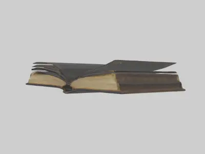 Witchsspellbookmod 1 Low-poly 3D model