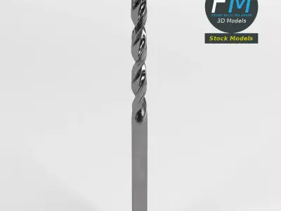 Drill bit 3D model order