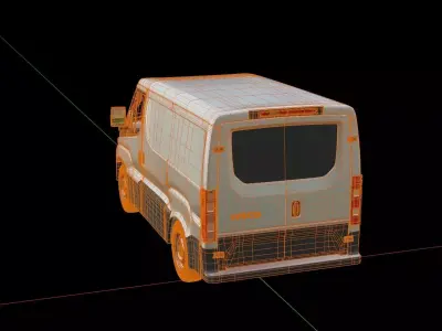 Iveco Daily L1H1 Cargo Van 3D model