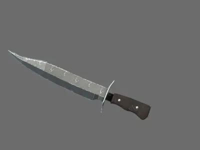 dagger knife Low-poly 3D model buy