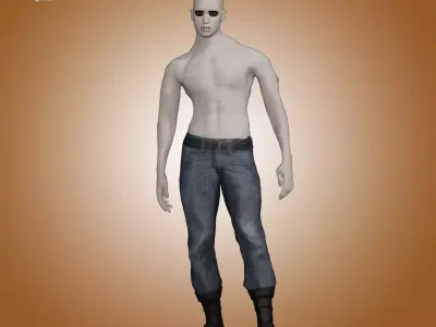 WAR BOY MAD MAX BASIC 3D model