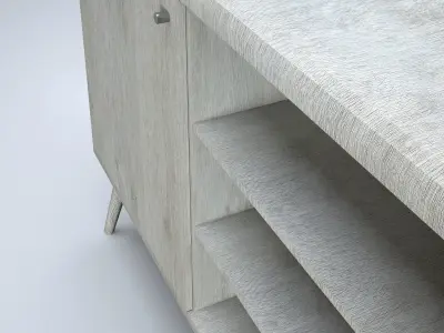 Modern Cabinet Low-poly 3D model