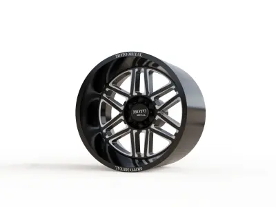 MOTO METAL FOLSOM WHEEL 3D MODEL 3D model