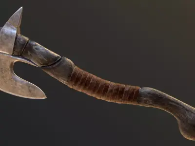 Medieval Weapon Pack Low-poly 3D model order