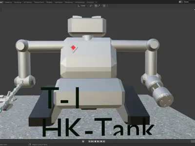 Terminator evolution Low Poly Asset Pack Free 3D model
