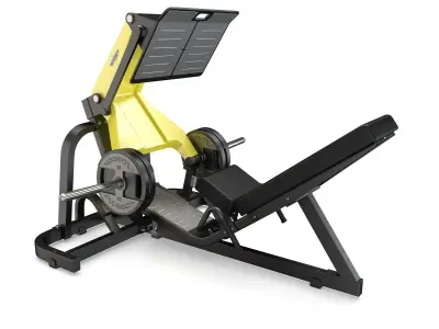 Technogym - Plate Loaded - Leg Press 3D model