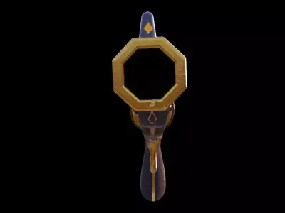 vintage colt Low-poly 3D model